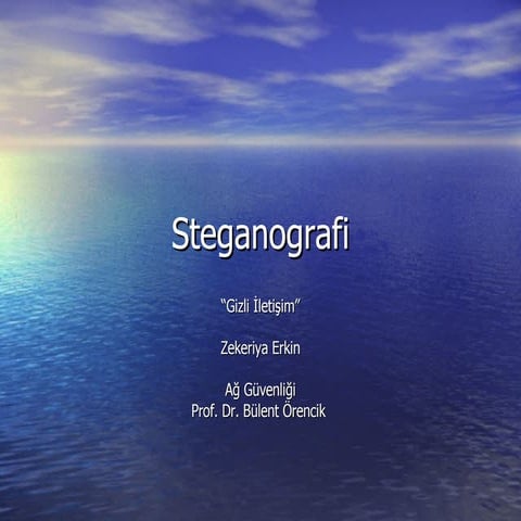 Steganografi