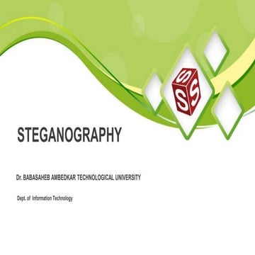 Steganography final presentation