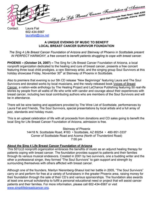 Steinway Press Release 10 07