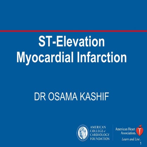 ST segment Elevation Myocardial Infarction.pptx