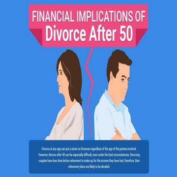 FINANCIAL IMPLICATIONS OF DIVORCE AFTER 50 | PPTX