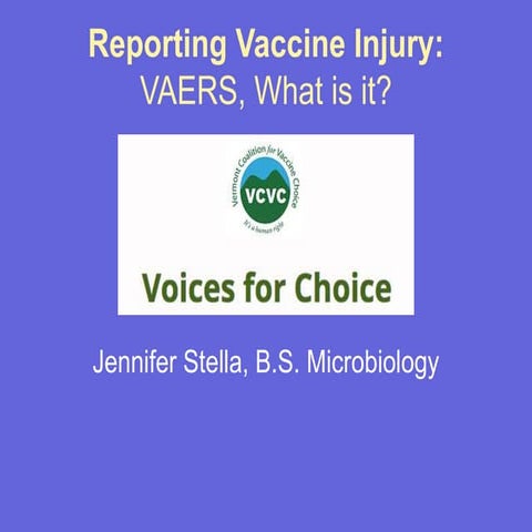 VAERS: What is it?