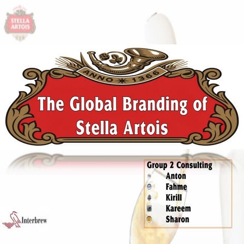 Stella Artois Class Presentation - Harvard Case Review