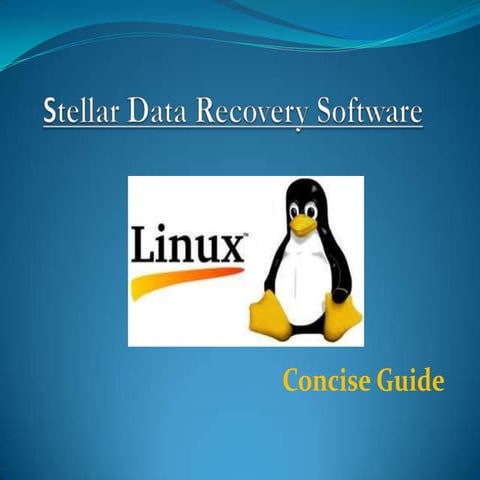 Linux data recovery
