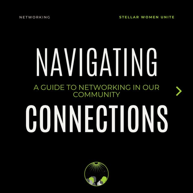 STELLAR WOMEN UNITE - NETWORK EFFECTIVELY