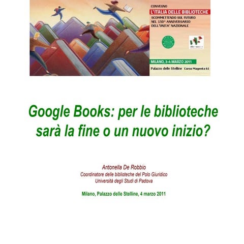 Google Books: per le biblioteche sarà la fine o un nuovo inizio?
