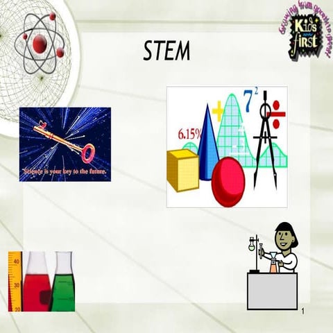 Blue and Green Illustrative STEM Day Presentation.pptx