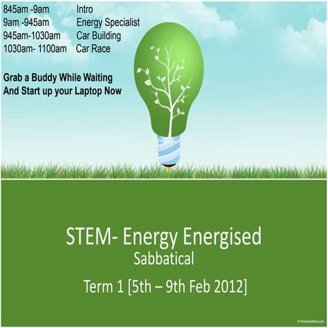 Stem  energy energised day 1