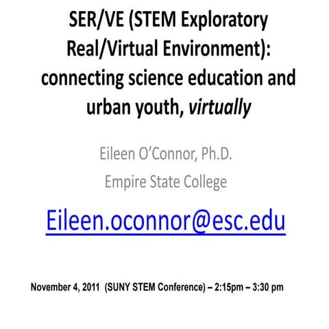 SUNY STEM, virtual