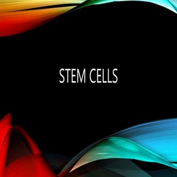 Stem cells