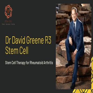 Stem Cell Therapy for Arthritis Insights from Dr. David Greene, Arizona ...