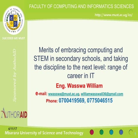Relevancy of STEM and Computing 
