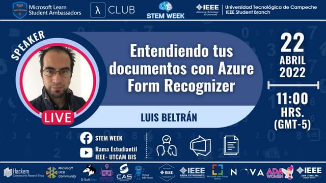 STEMWeek - Entendiendo tus documentos con Azure Form Recognizer.pptx