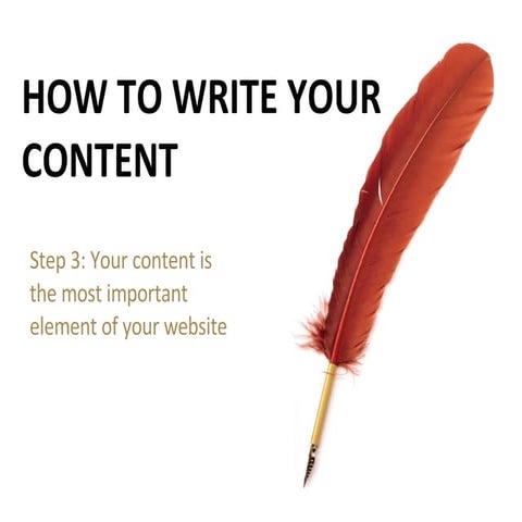 Step 3: How To Write Your Content