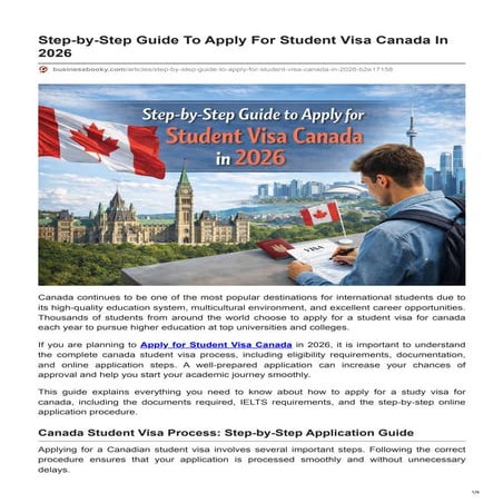 Canada Student Visa Process and processing time.pptx