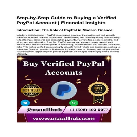 Step-by-Step Guide to Buying a Verified PayPal Account _ Financial Insights.pdf