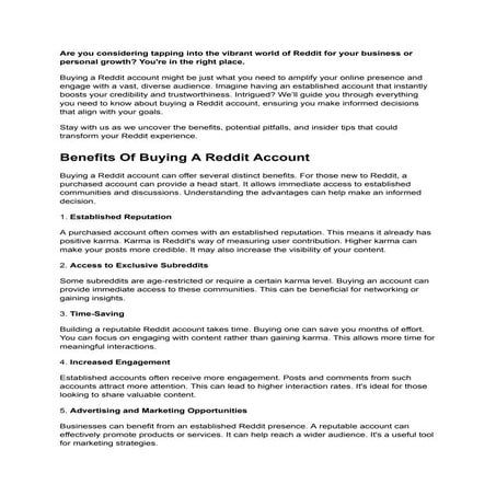 Step-by-Step Guide to Buy Reddit Account Without Risk IN 2029-2025