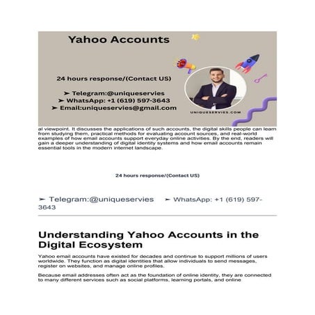 Comprehensive Guide to Managing Yahoo Accounts for Everyday Digital ...