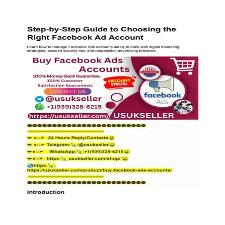 Facebook Ads | PDF