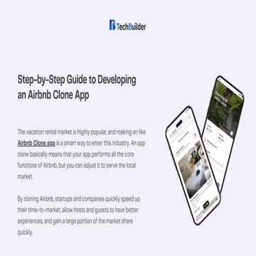 Step-by-Step Guide to Developing an Airbnb Clone App. | PDF