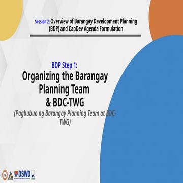 Step 1- Organizing the Barangay Planning Team.pptx