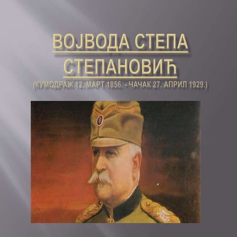 Степа Степановић | PPT