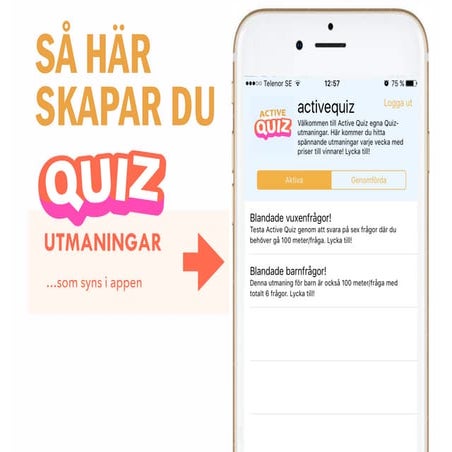Så här skapar du Quiz-utmaningar i 3 steg + resultat! | PDF