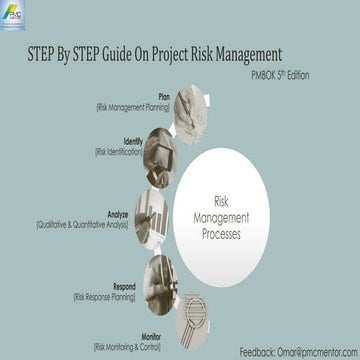 Step by step guide on project risk management