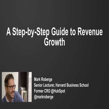 Step by Step Guide to Revenue Growth