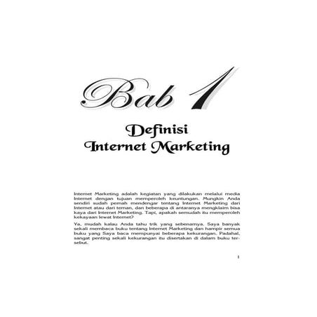 Step by step internet marketing | PDF