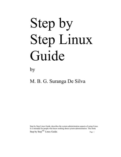 Step by step_linux_guide