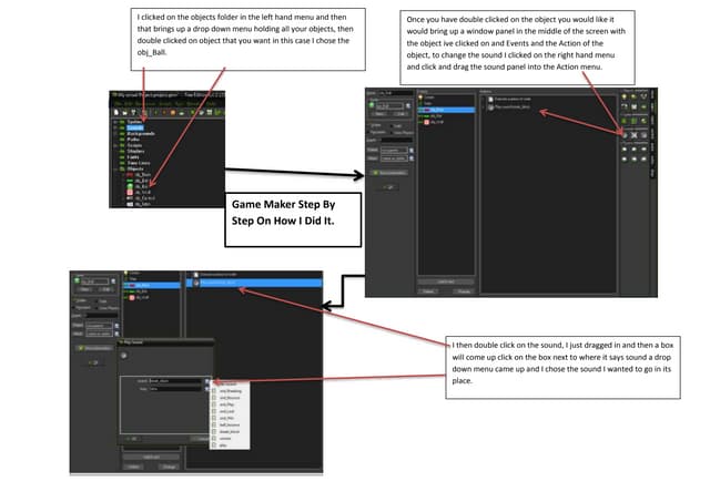 Step by step Game Maker