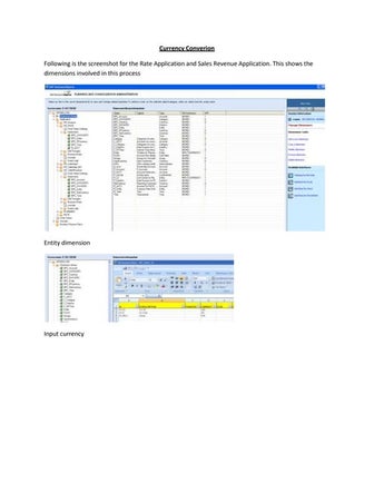Currency Conversion - SAP BPC