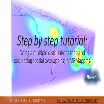 5.- Doing a map in MRMapping (Version ModestR v5.3 or higher) | PPT