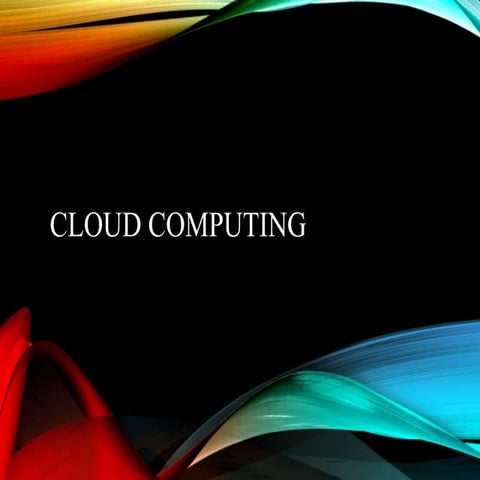 cloud computing