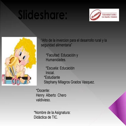 Stephany   milagros grados vásquez  tarea de la tyic i