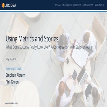 Stephen abram lucidea stats and stories final