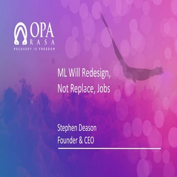 ML Will Redesign, Not Replace, Jobs