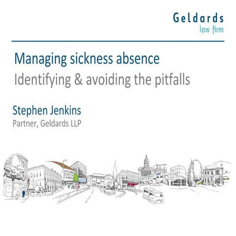 Managing sickness absence
