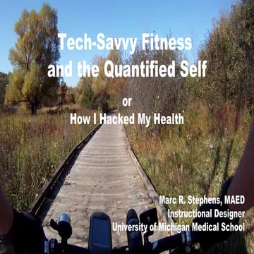 Tech-Savvy Fitness & the Quantified Self