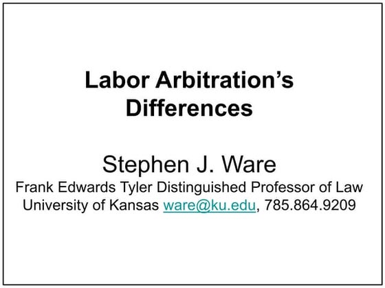 Stephen Ware presentations