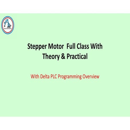 STEPPER MOTOR AND DRIVE ABOUT STEPPPER MOTOR | PDF