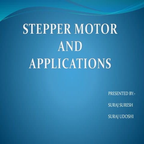 Stepper motor