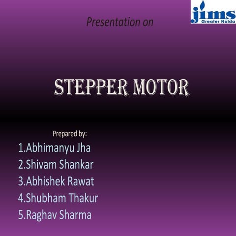 Stepper motor