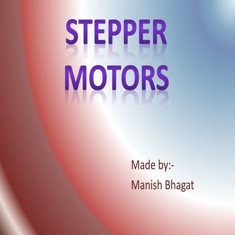 Stepper motors