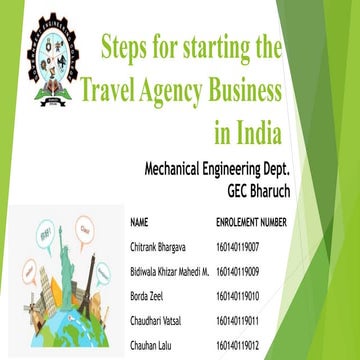 Steps for starting the travel agency business in india