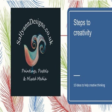 Steps iro creative thinking