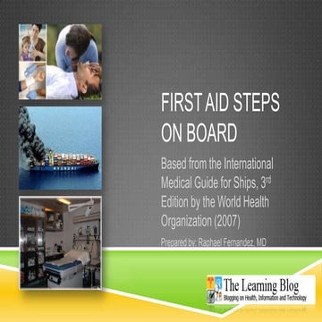First Aid Steps