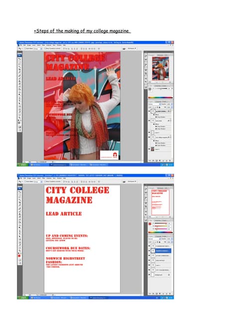My First Article In College Magazine | PDF