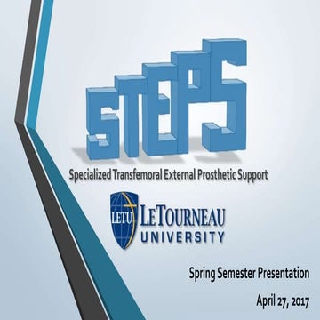 Specialized Transfemoral External Prosthetic Support PowerPoint Presentation